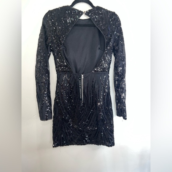 NWT Love & Lemonade Sequin Mini Dress - Picture 3 of 3